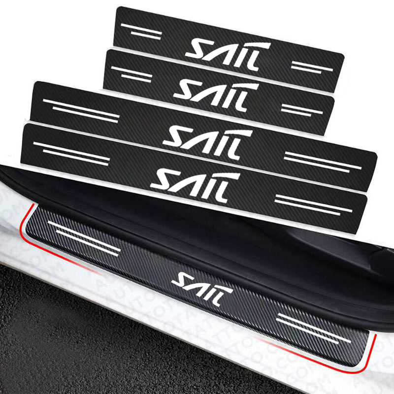 Stiker Pelindung Pelat Ambang  - Crepe Pan Carbon ulasan dan harga